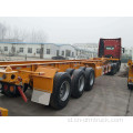 3 Axle Container Transport Skeleton Semi Trailer